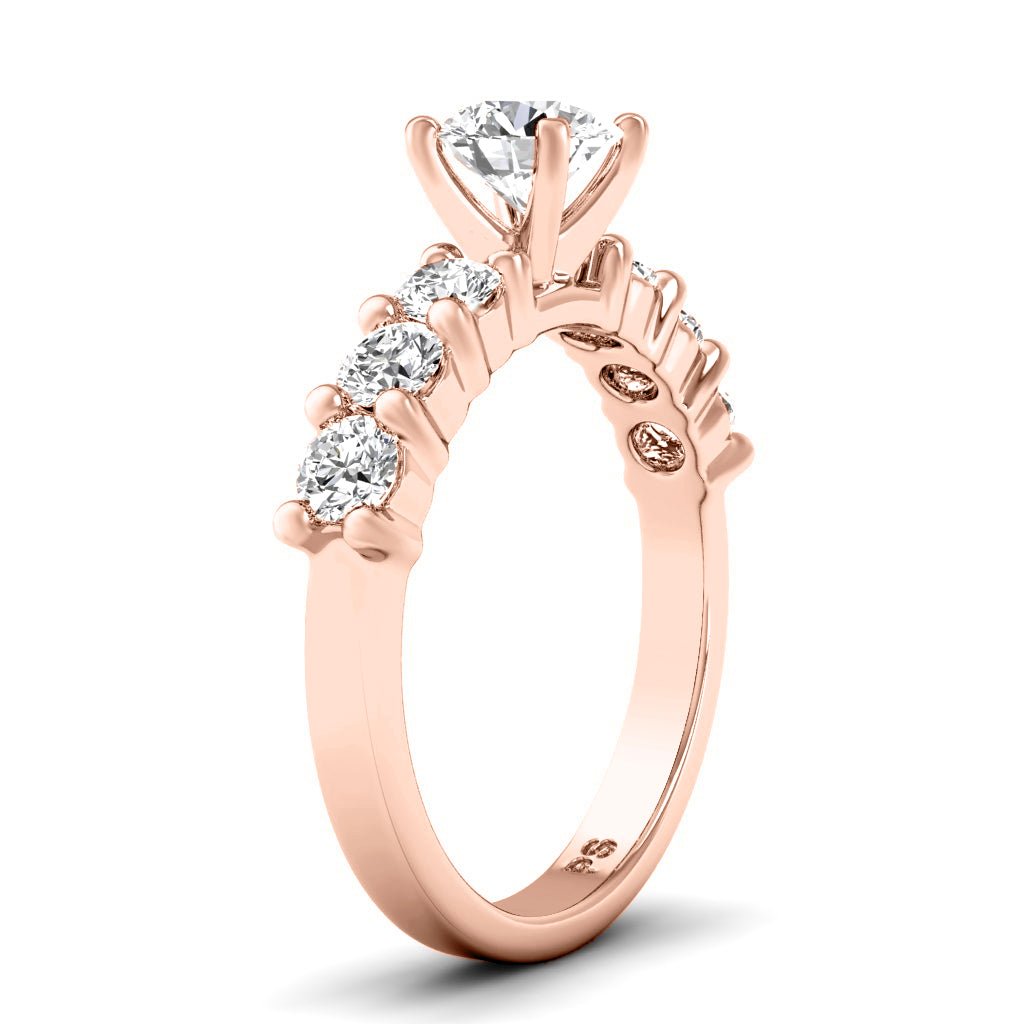 1.40-6.90 CT Round Cut Lab Grown Diamonds - Engagement Ring
