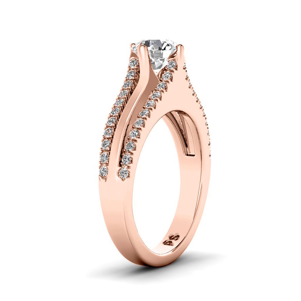 0.80-1.95 CT Round Cut Natural Diamonds - Engagement Ring