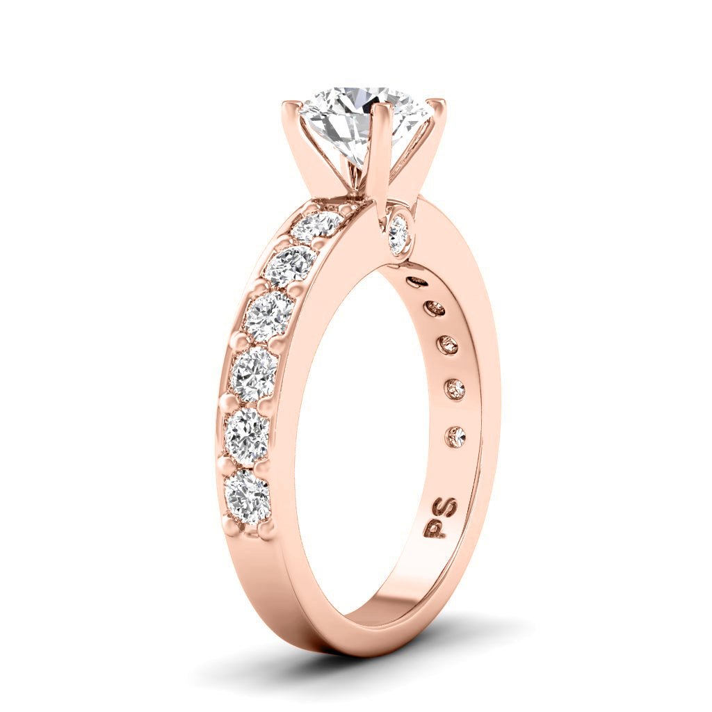 1.15 - 2.30 CT Round Cut Natural Diamonds - Engagement Ring - Primestyle.com