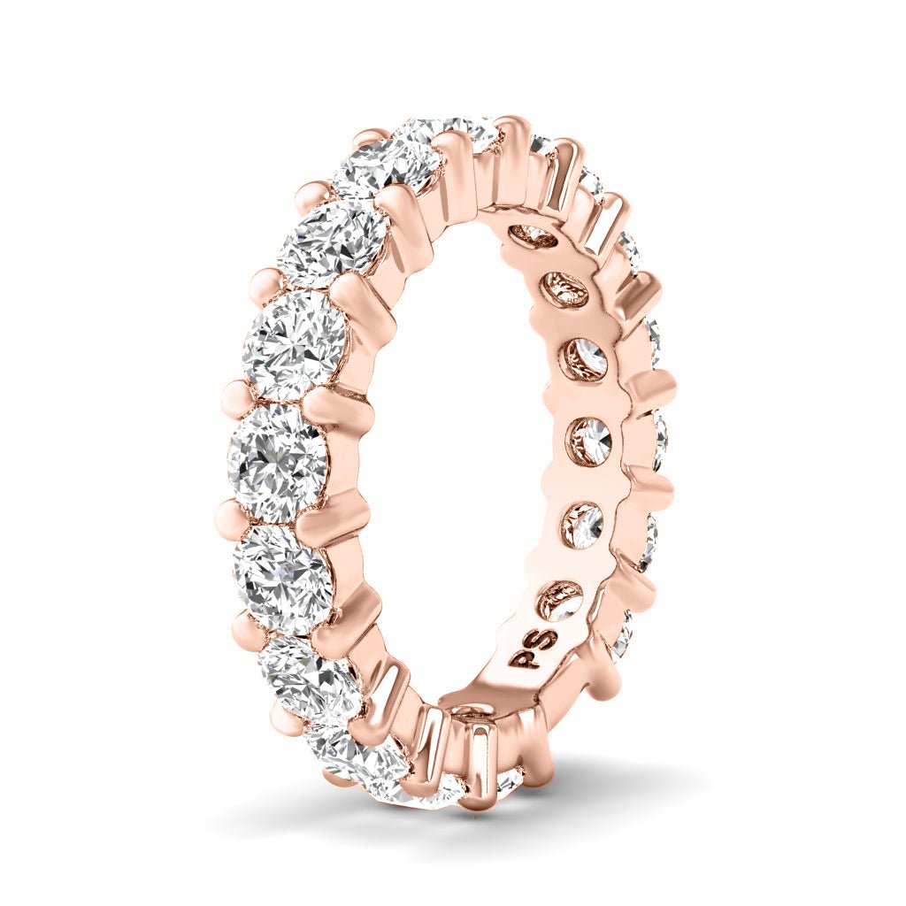 2.90 CT Round Cut Diamonds - Wedding Band