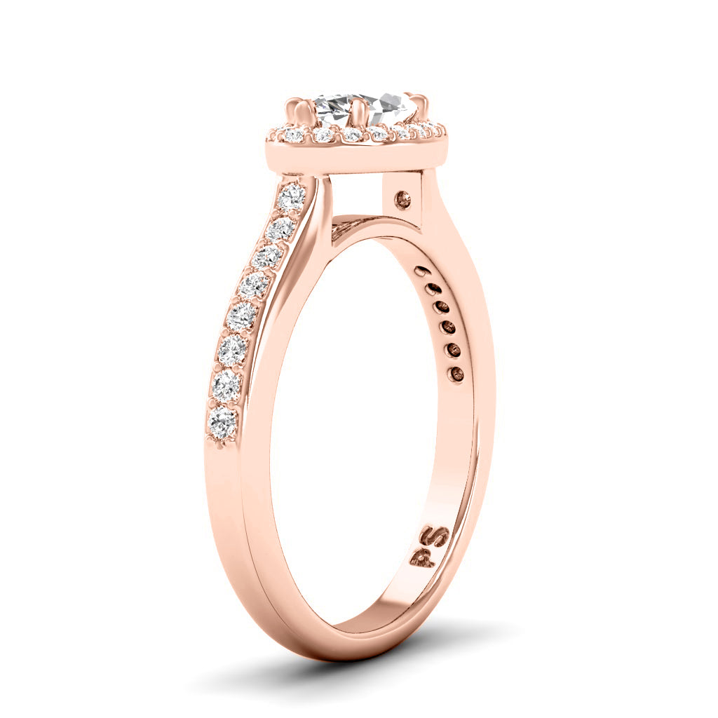 0.65-1.80 CT Round & Marquise Cut Diamonds - Engagement Ring