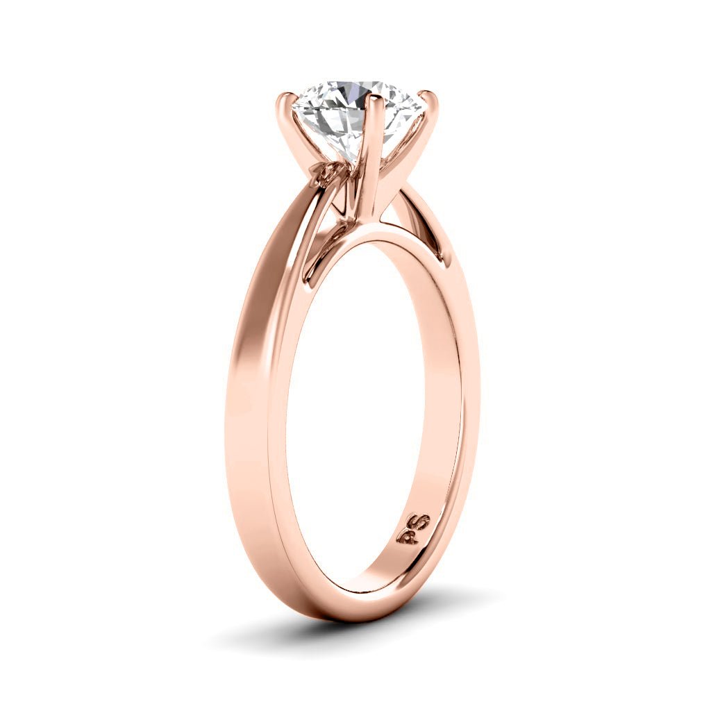 0.50 - 3.00 CT Round Cut Lab Grown Diamonds - Solitaire Ring - Primestyle.com