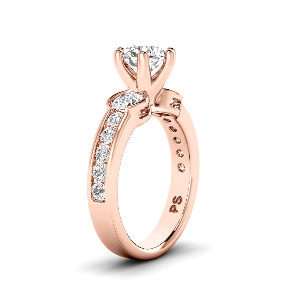 1.20 - 2.35 CT Round Cut Natural Diamonds - Engagement Ring - Primestyle.com