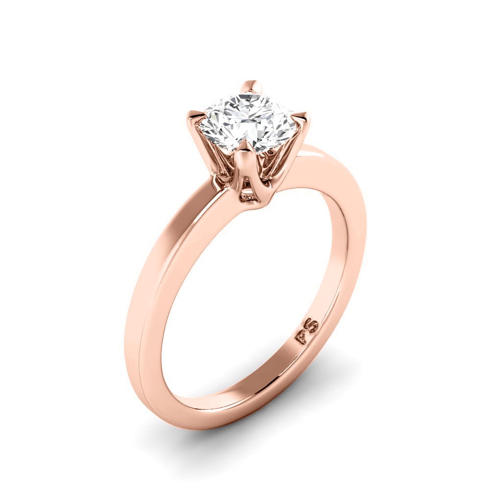 0.50 - 3.00 CT Round Cut Lab Grown Diamonds - Solitaire Ring - Primestyle.com