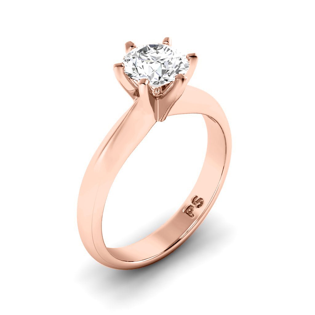 0.50 - 3.00 CT Round Cut Lab Grown Diamonds - Solitaire Ring - Primestyle.com