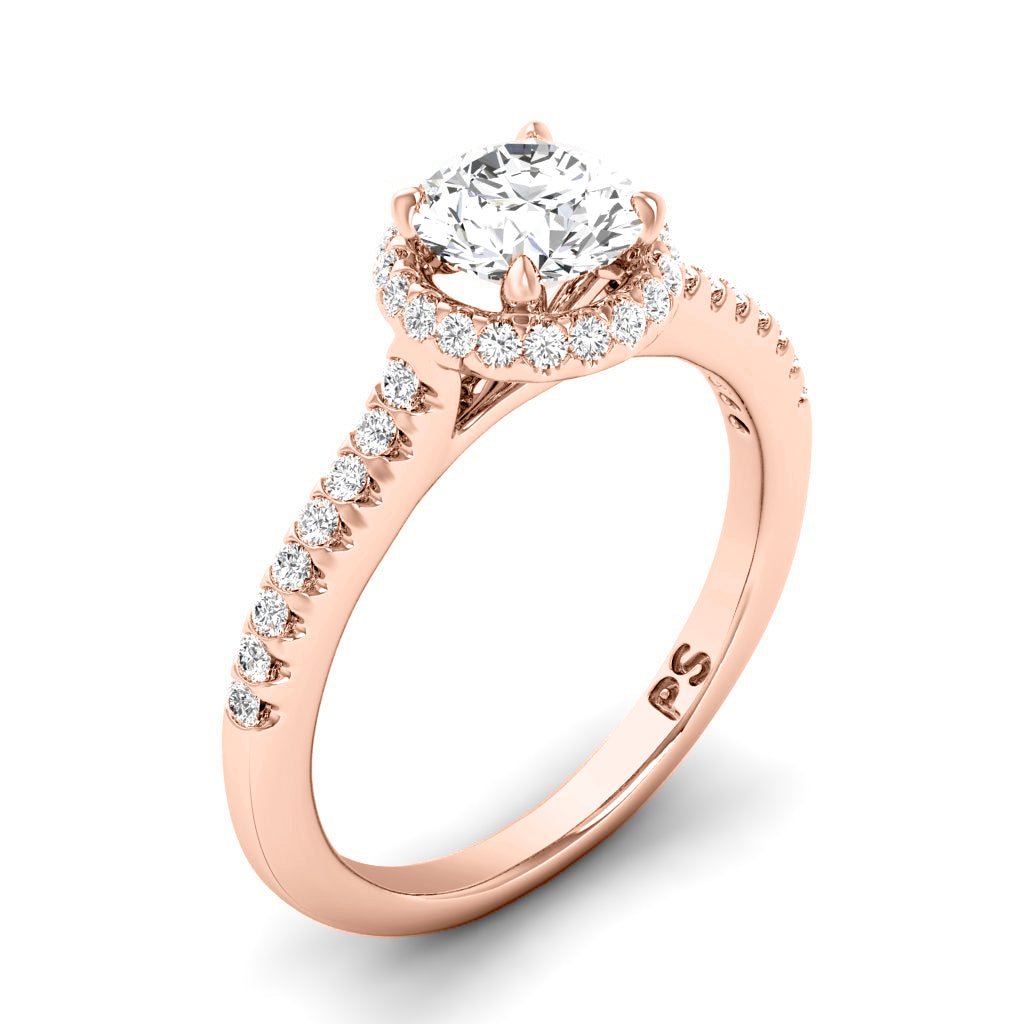 0.80 - 6.30 CT Round Cut Diamonds - Engagement Ring - Primestyle.com