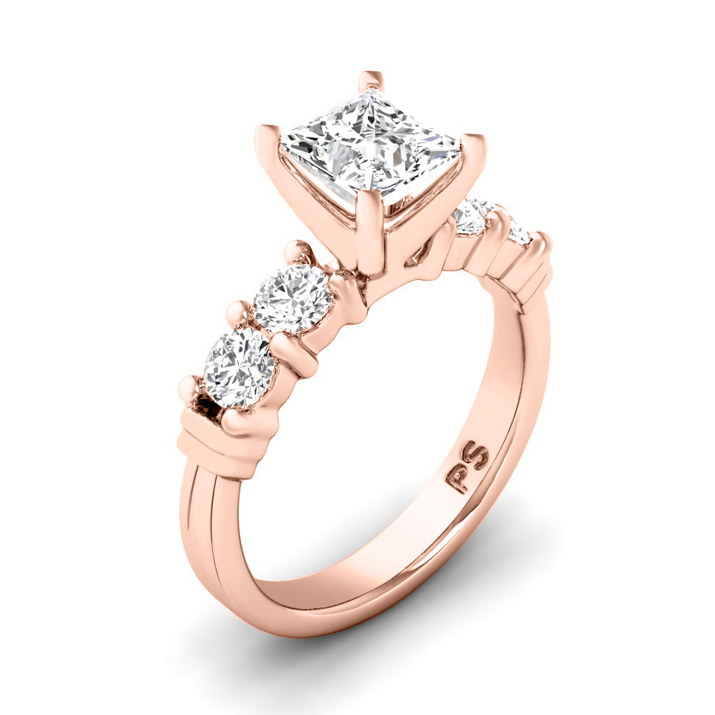 0.95-2.10 CT Round Cut Diamonds - Engagement Ring