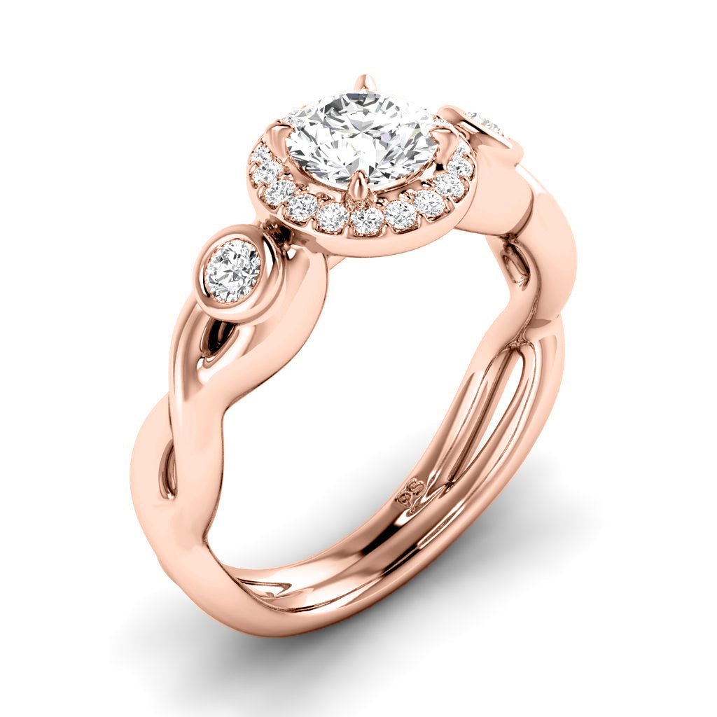 0.62 - 1.77 CT Round Cut Natural Diamonds - Engagement Ring - Primestyle.com