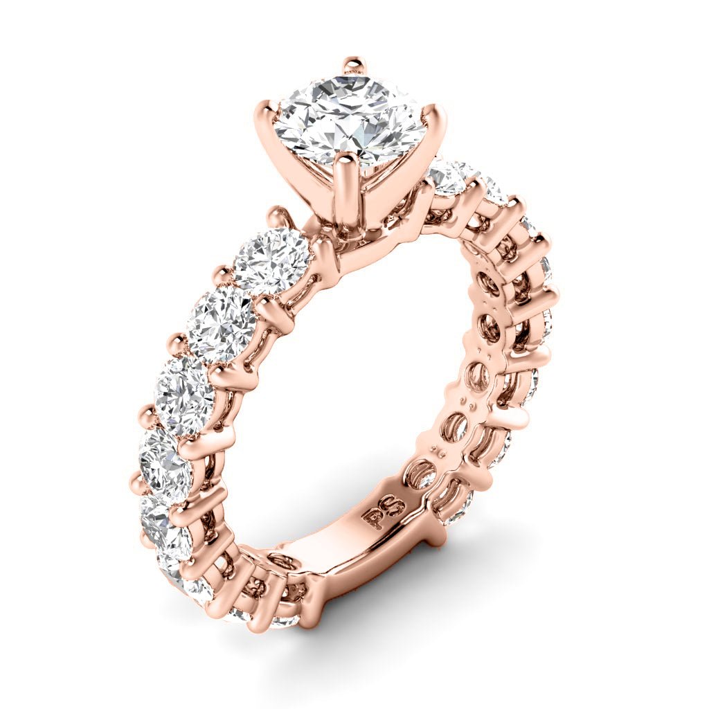 2.60 - 3.75 CT Round Cut Natural Diamonds - Engagement Ring - Primestyle.com