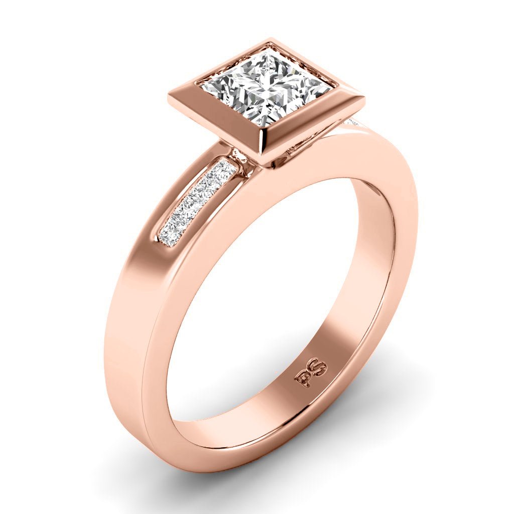 0.70 - 6.20 CT Princess Cut Diamonds - Engagement Ring - Primestyle.com