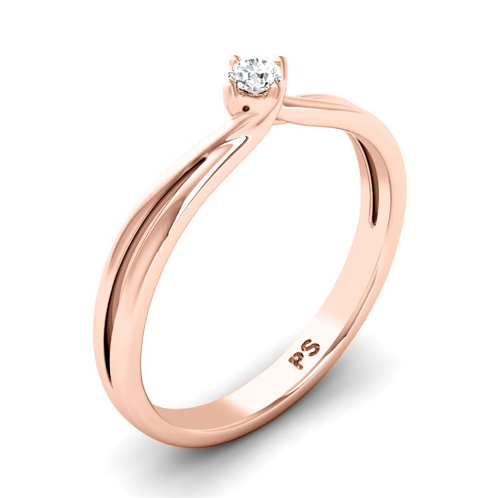 0.35 - 1.50 CT Round Cut Natural Diamonds - Solitaire Rings - Primestyle.com