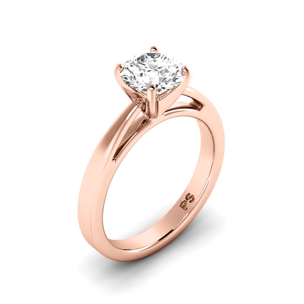 0.50 - 3.00 CT Round Cut Lab Grown Diamonds - Solitaire Ring - Primestyle.com