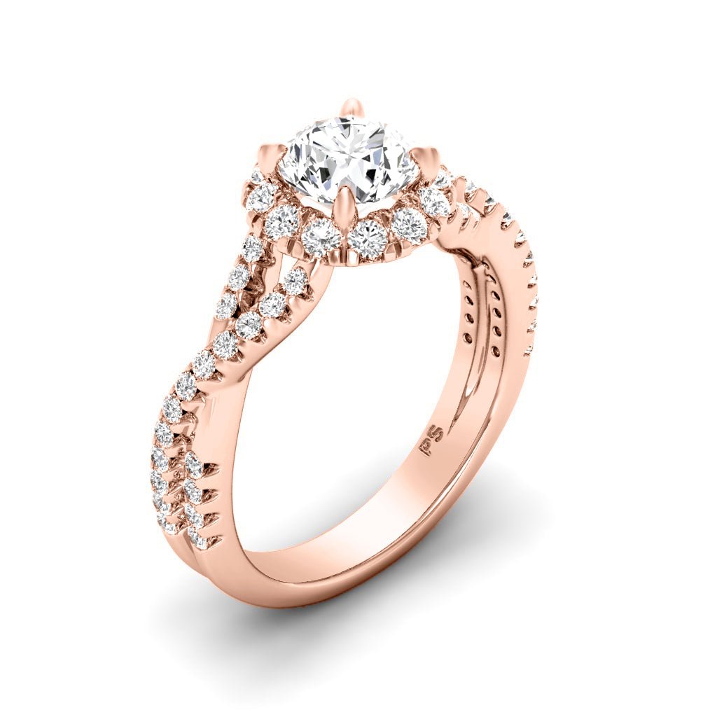 0.80 - 1.95 CT Round Cut Natural Diamonds - Engagement Ring - Primestyle.com