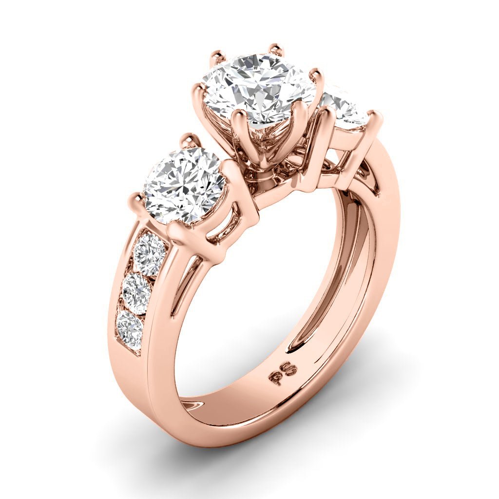 1.15 - 2.30 CT Round Cut Natural Diamonds - Engagement Ring - Primestyle.com