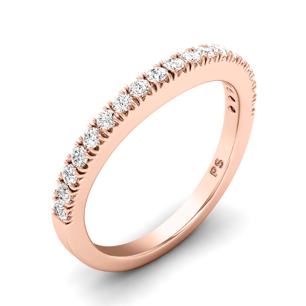 0.30 CT Round Cut Diamonds - Wedding Band