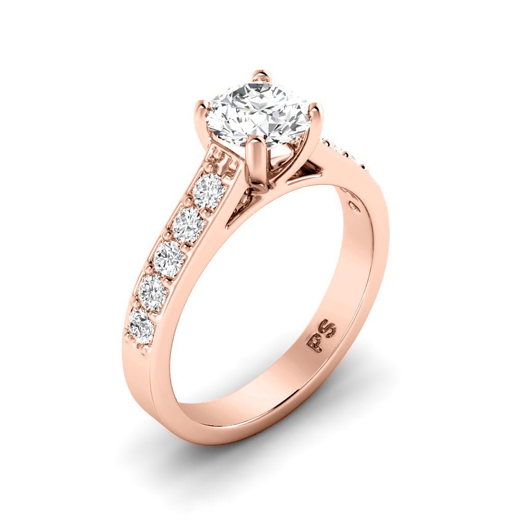 0.95 - 6.45 CT Round Cut Diamonds - Engagement Ring - Primestyle.com