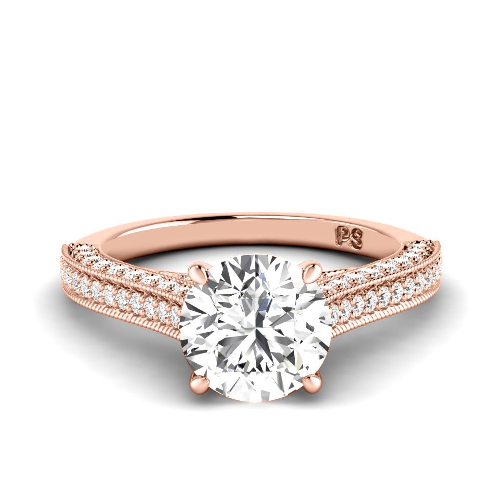 1.15 - 6.65 CT Round Cut Diamonds - Engagement Ring - Primestyle.com