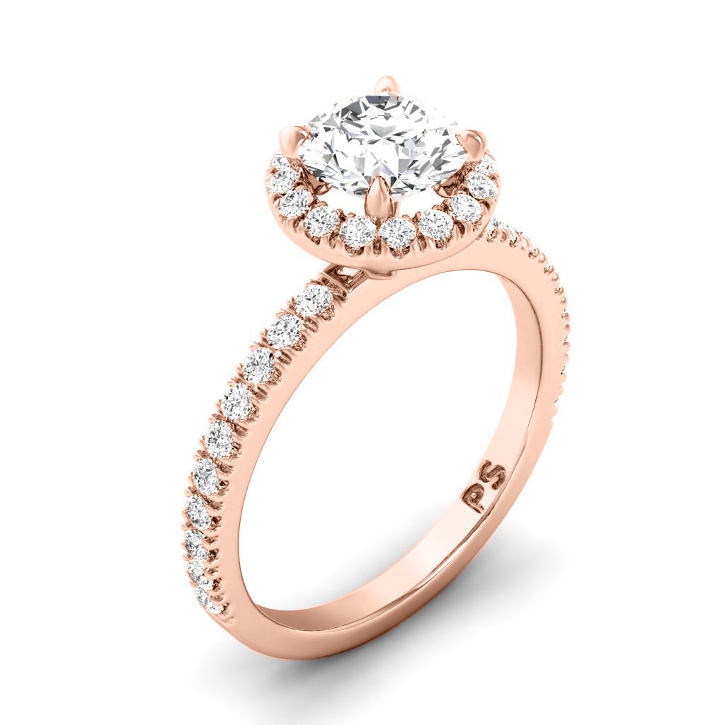 0.90 - 6.40 CT Round Cut Diamonds - Engagement Ring - Primestyle.com
