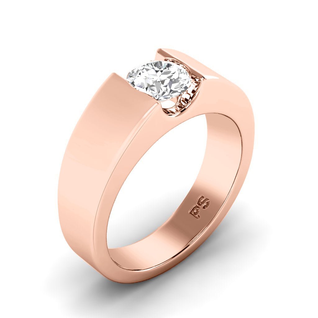 0.35-1.50 CT Round Cut Natural Diamonds - Solitaire Rings