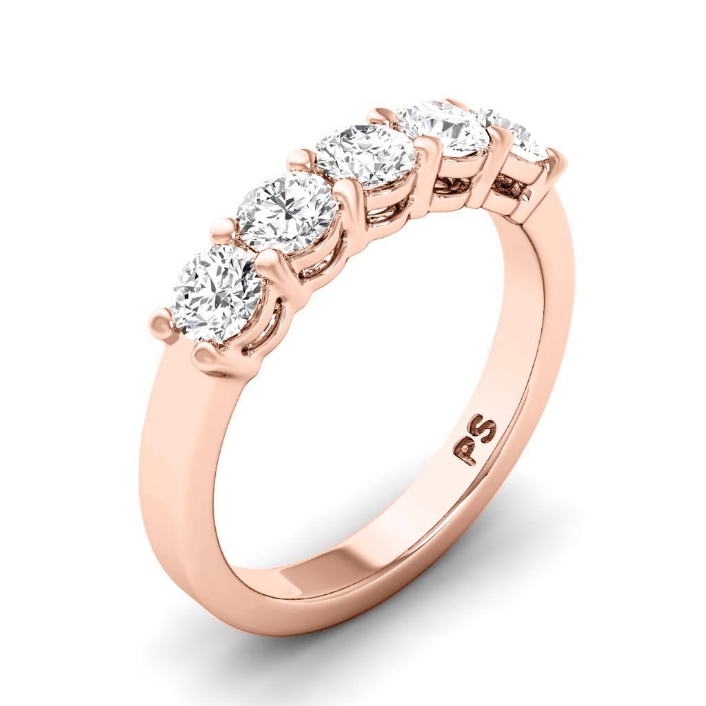 1.50 CT Round Cut Diamonds - Wedding Band