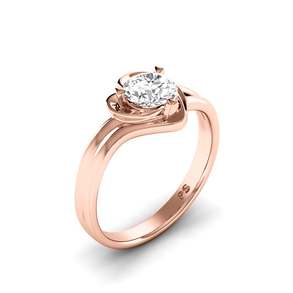 0.35 - 1.50 CT Round Cut Natural Diamonds - Solitaire Rings - Primestyle.com