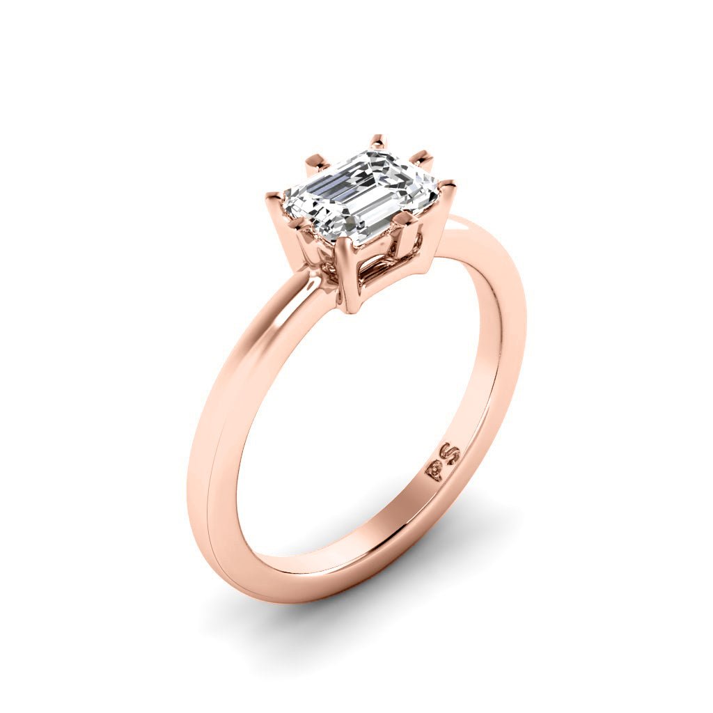 0.35 - 1.50 CT Radiant Cut Natural Diamonds - Solitaire Rings - Primestyle.com