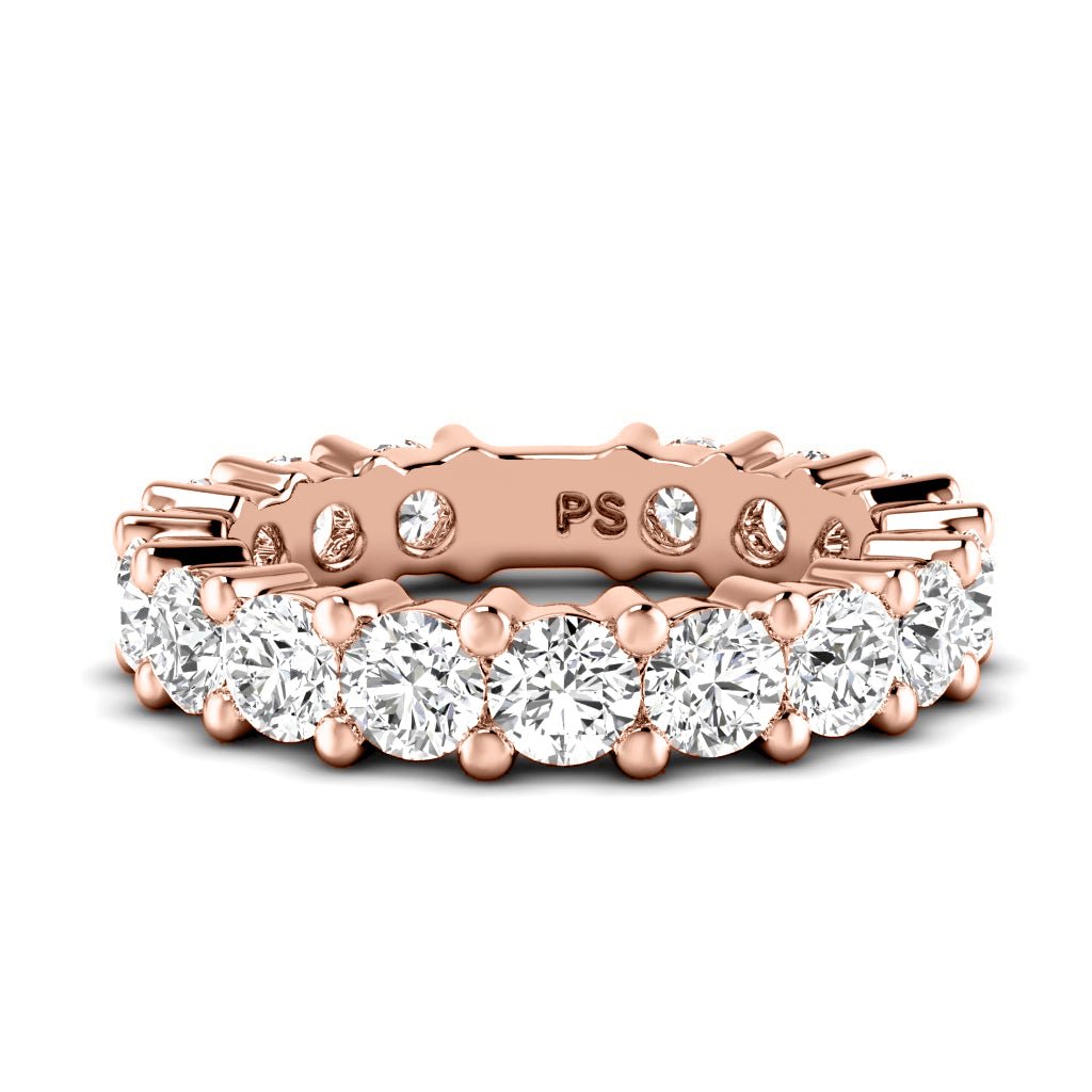 2.90 CT Round Cut Natural Diamonds - Wedding Band - Primestyle.com