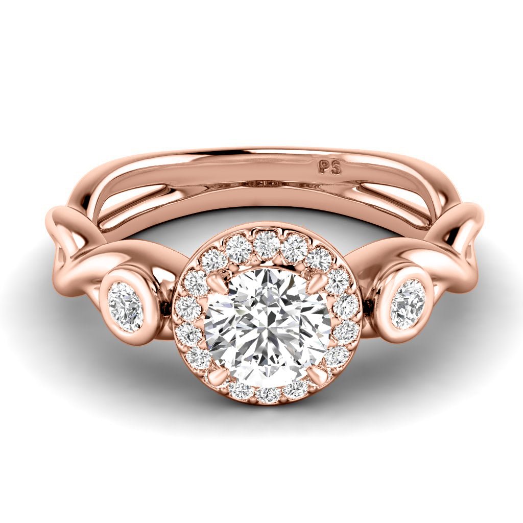 0.62 - 1.77 CT Round Cut Natural Diamonds - Engagement Ring - Primestyle.com