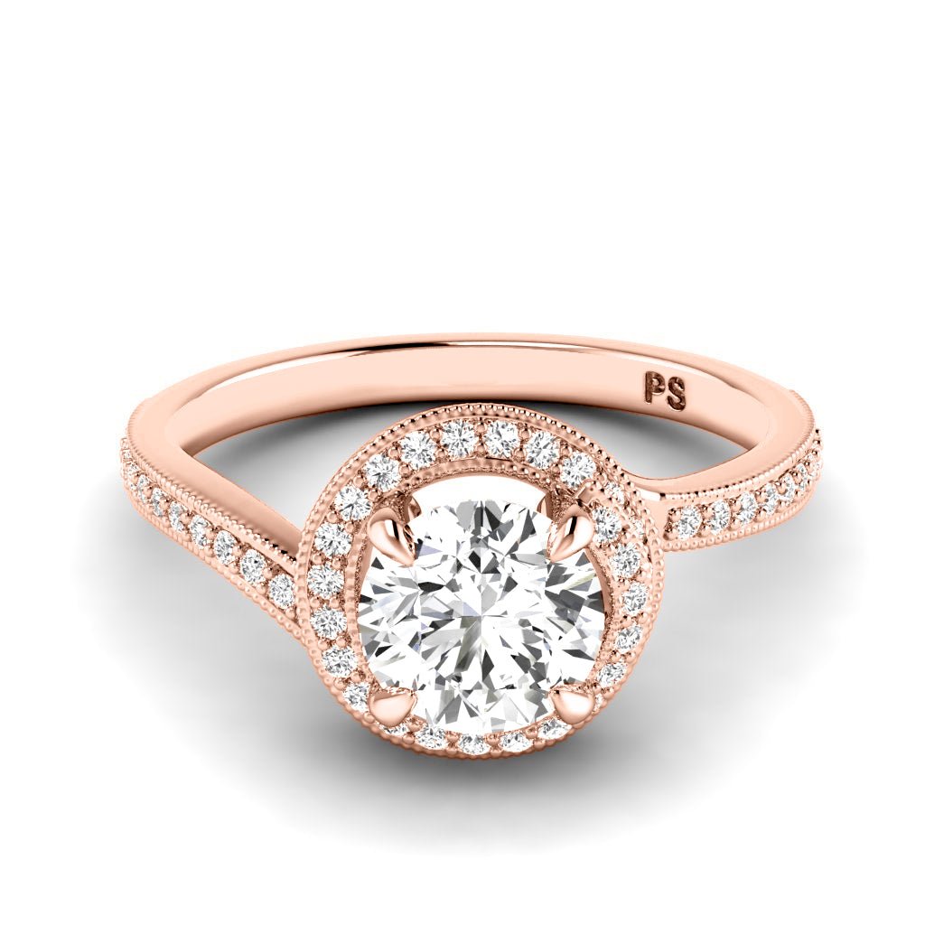0.75 - 6.25 CT Round Cut Diamonds - Engagement Ring - Primestyle.com