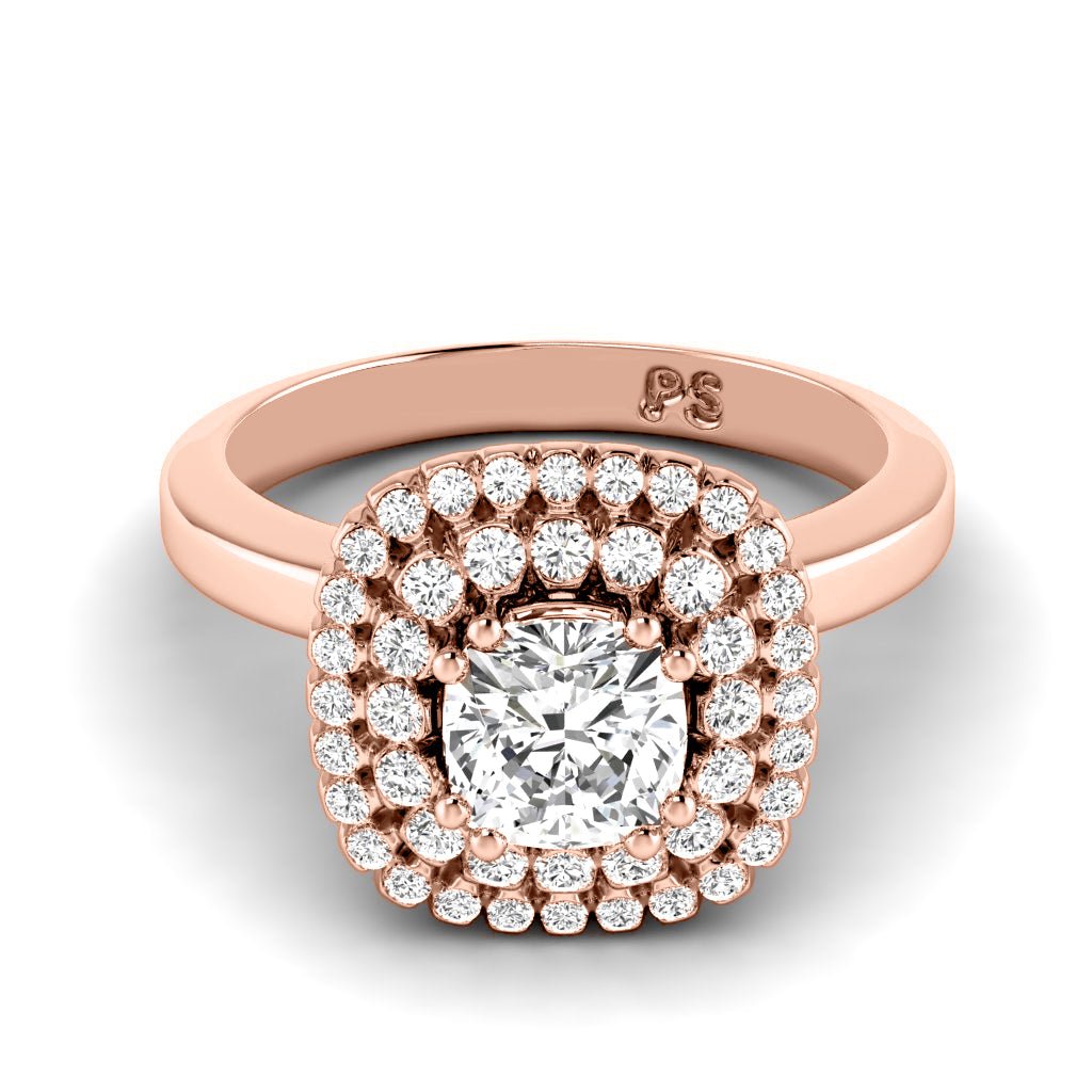0.84 - 6.34 CT Cushion & Round Cut Diamonds - Engagement Ring - Primestyle.com