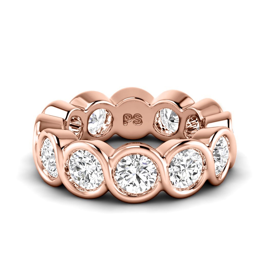 1.50 - 5.00 CT Round Cut Natural Diamonds - Eternity Rings - Primestyle.com