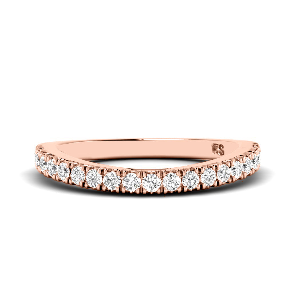 0.30 CT Round Cut Diamonds - Wedding Band