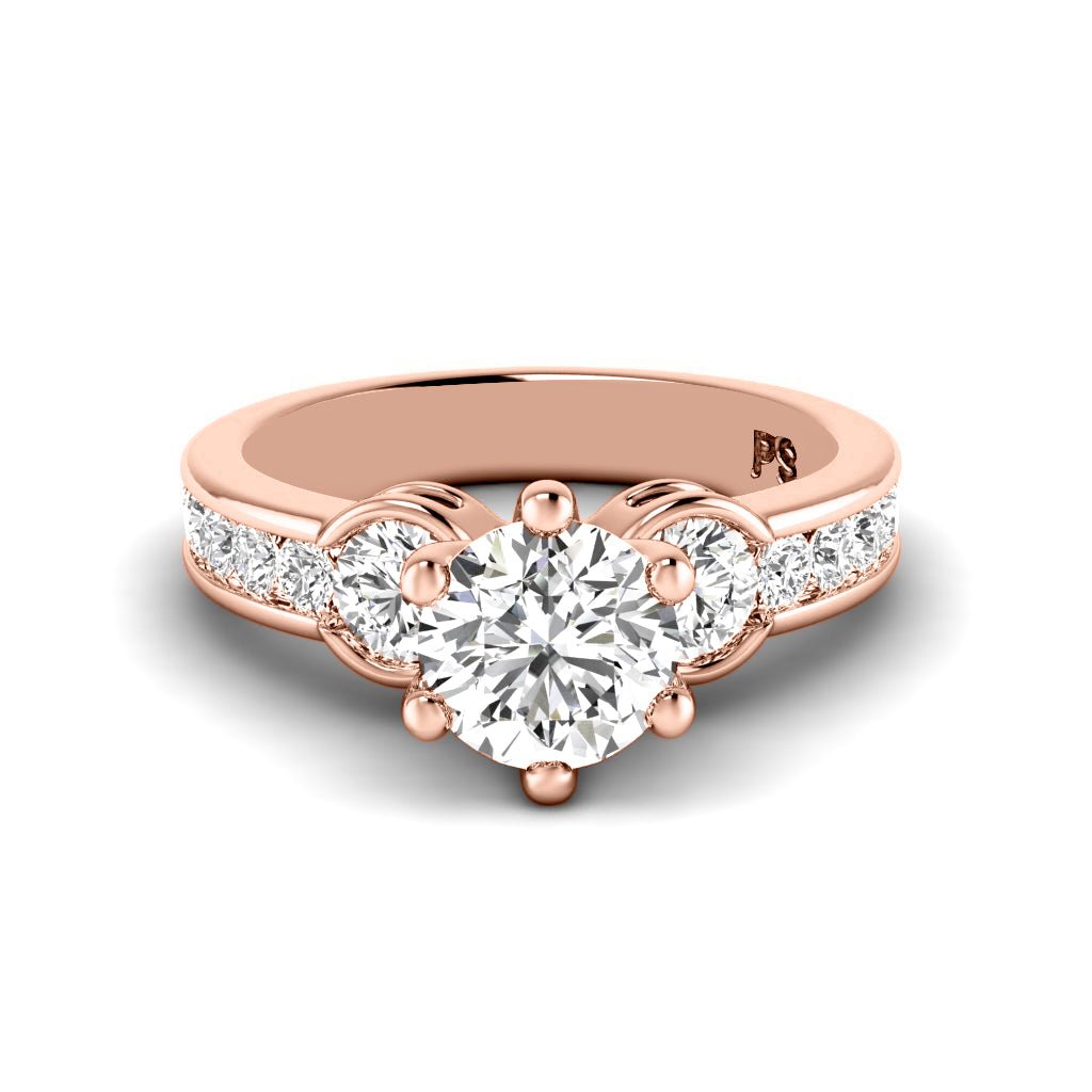 1.20 - 2.35 CT Round Cut Natural Diamonds - Engagement Ring - Primestyle.com