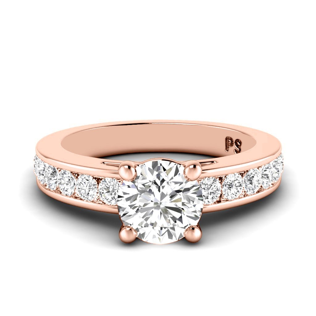 1.15 - 6.65 CT Round Cut Diamonds - Engagement Ring - Primestyle.com