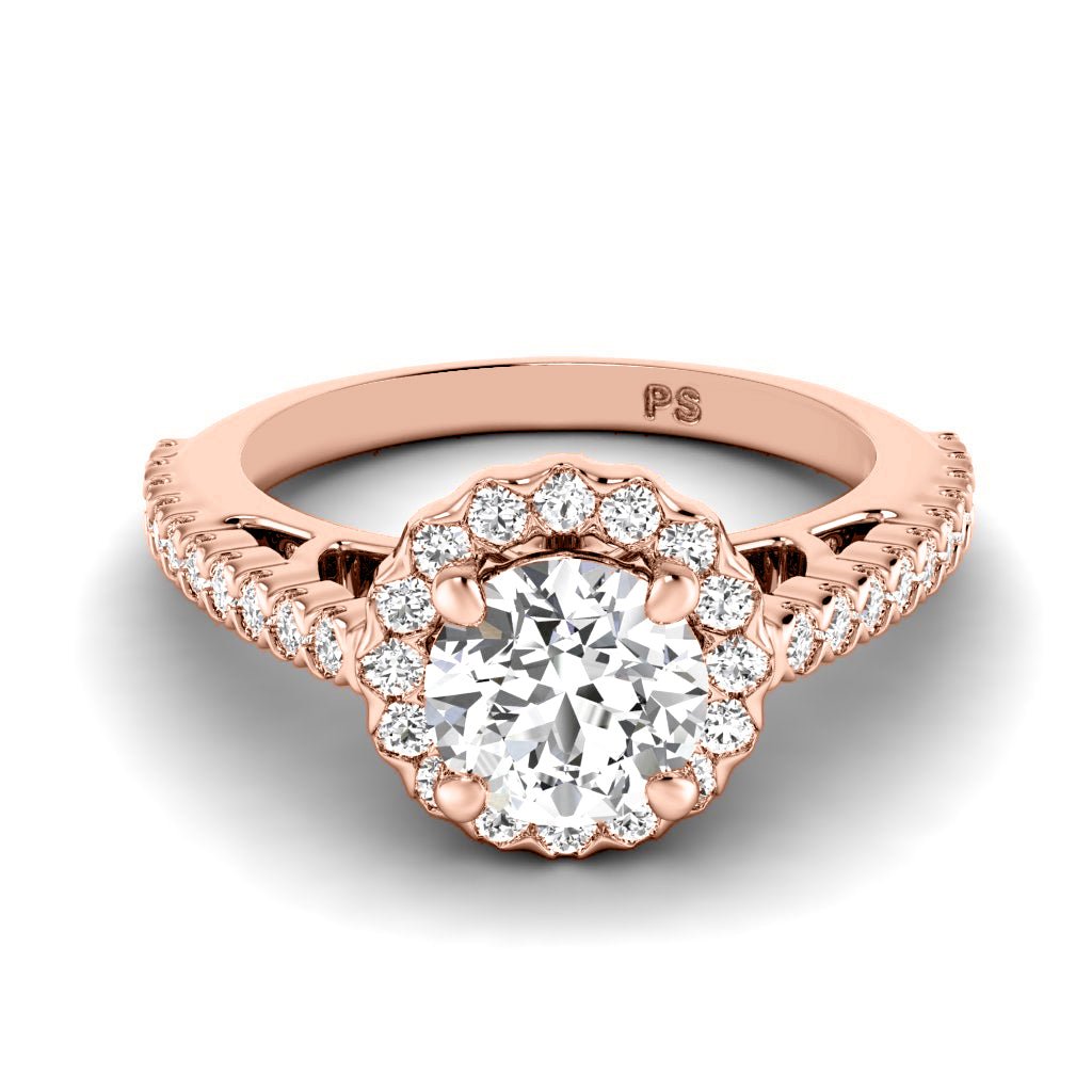 0.85 - 6.35 CT Round Cut Diamonds - Engagement Ring - Primestyle.com