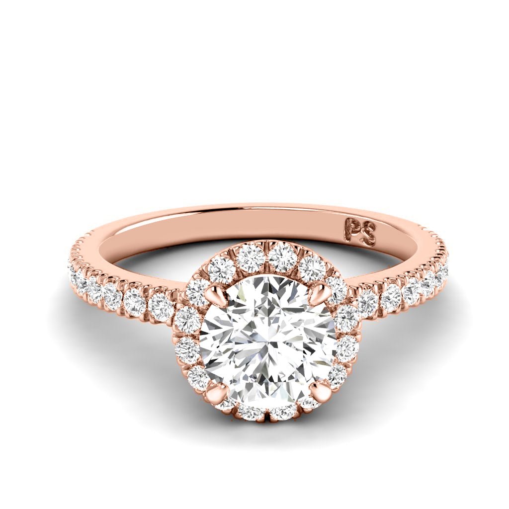 0.90 - 6.40 CT Round Cut Diamonds - Engagement Ring - Primestyle.com