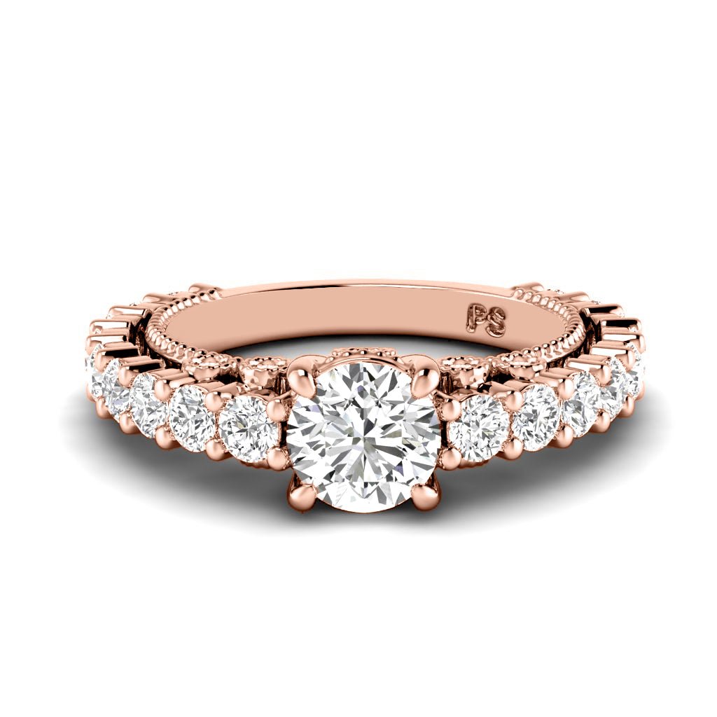 2.05 - 3.20 CT Round Cut Natural Diamonds - Engagement Ring - Primestyle.com