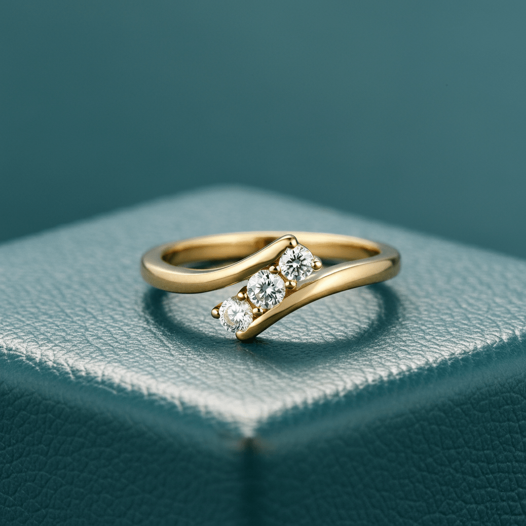 Serene Round Cut Diamond Anniversary Ring - Primestyle.com