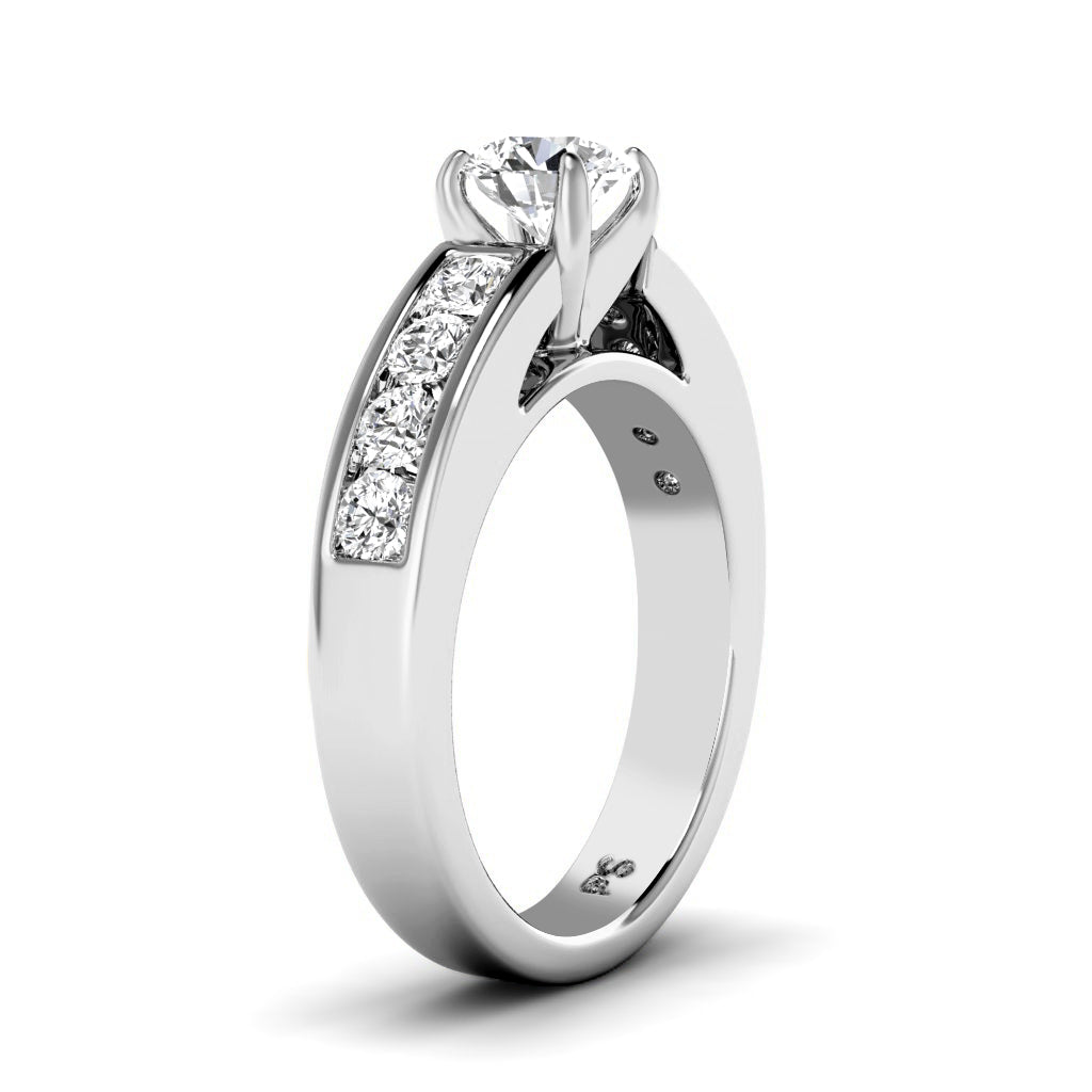0.80-1.95 CT Round Cut Diamonds - Engagement Ring