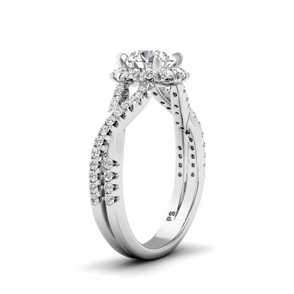 0.80-1.95 CT Round Cut Natural Diamonds - Engagement Ring