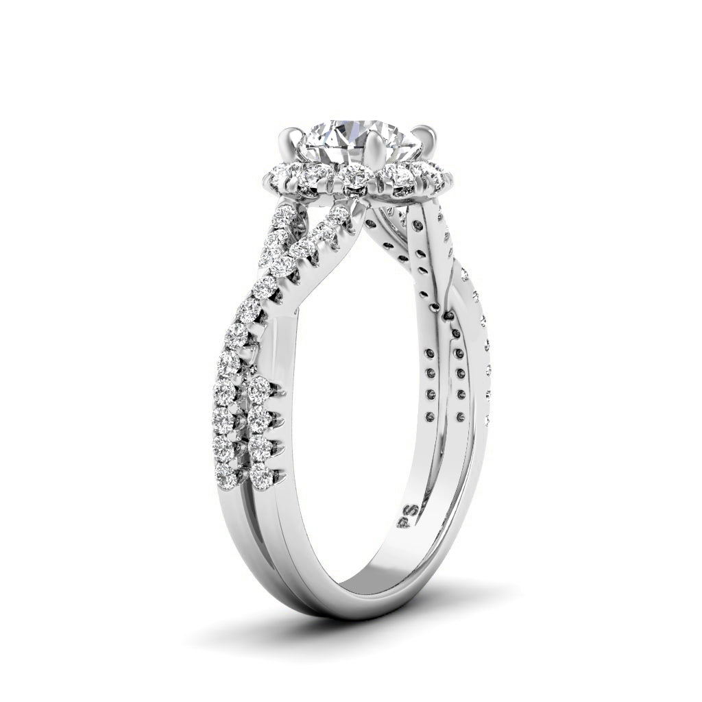 0.80-1.95 CT Round Cut Diamonds - Engagement Ring