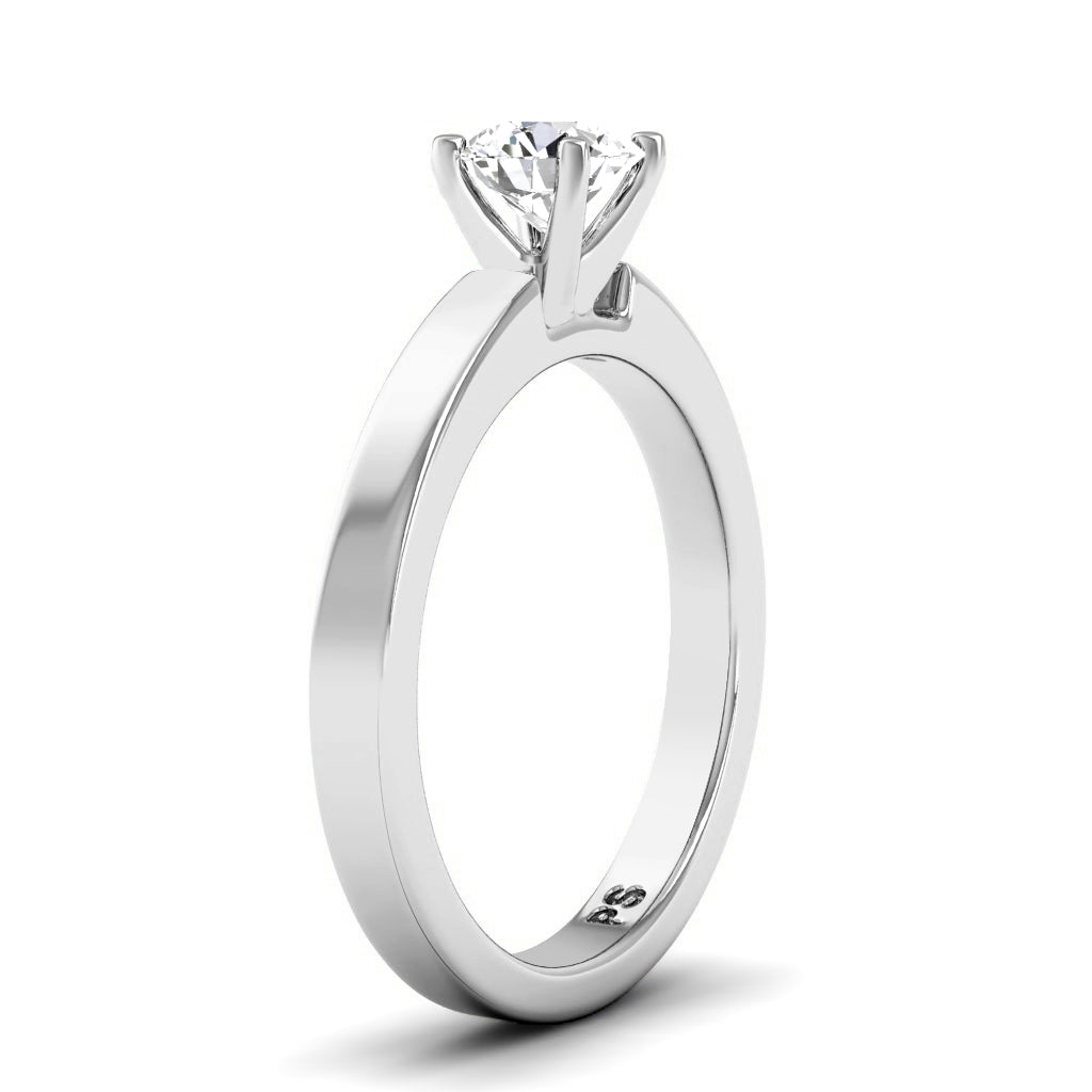 0.35-1.50 CT Round Cut Natural Diamonds - Solitaire Rings