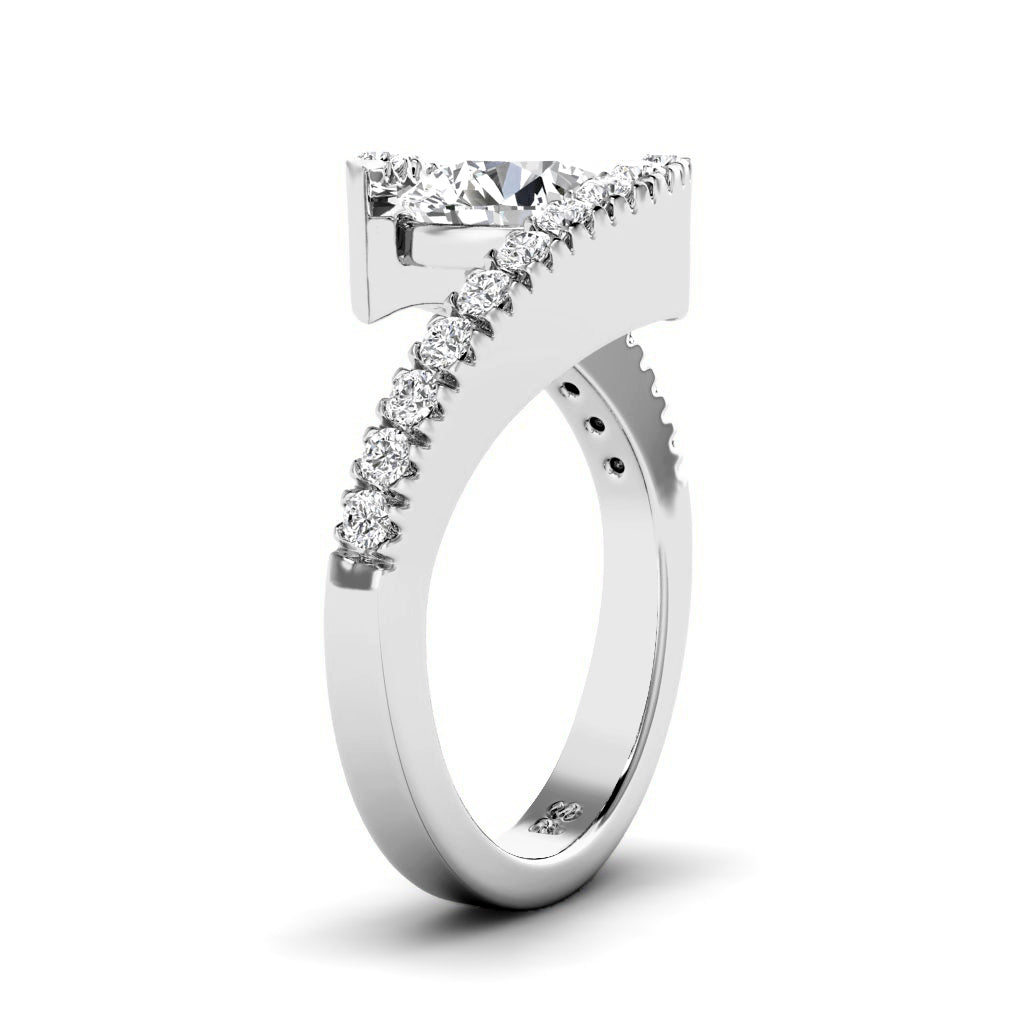 0.65-1.80 CT Round Cut Natural Diamonds - Engagement Ring