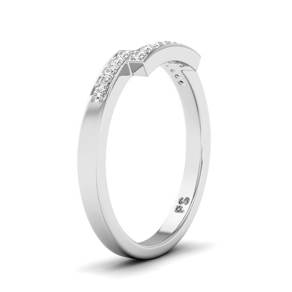 0.15 CT Round Cut Diamonds - Wedding Band