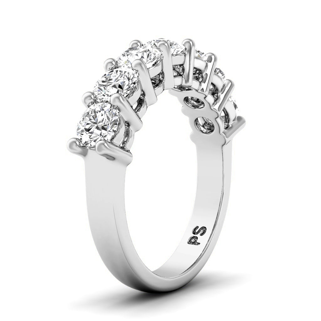 2.00 CT Round Cut Diamonds - Wedding Band