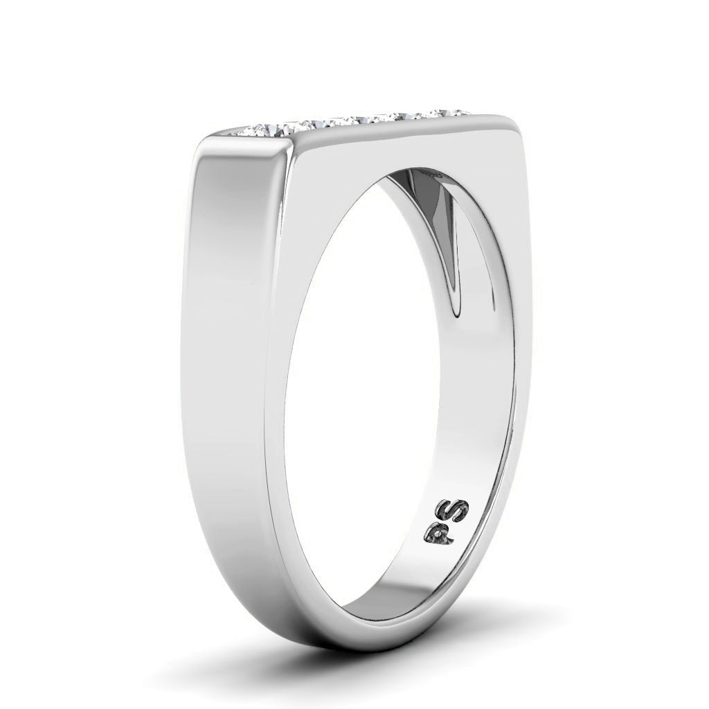 0.50 CT Round Cut Natural Diamonds - Wedding Band
