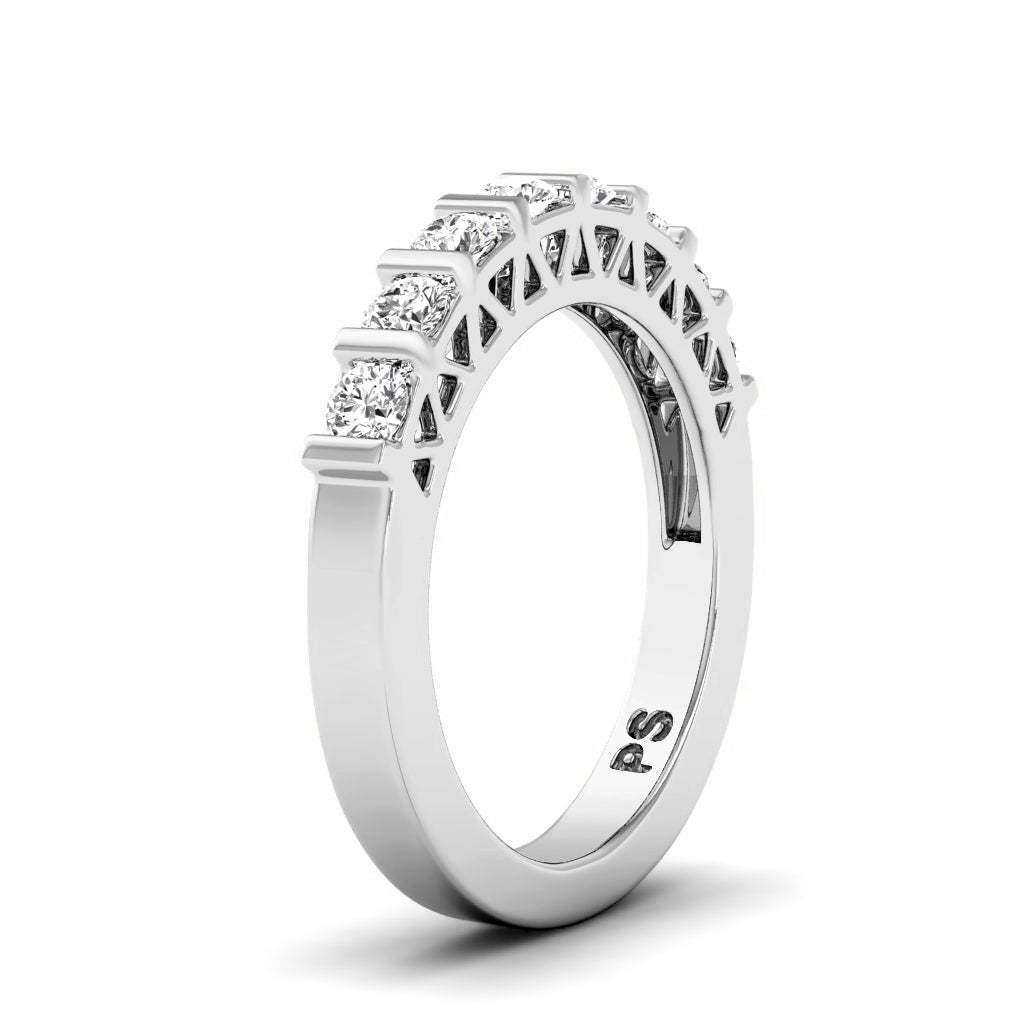 0.50 CT Round Cut Diamonds - Wedding Band