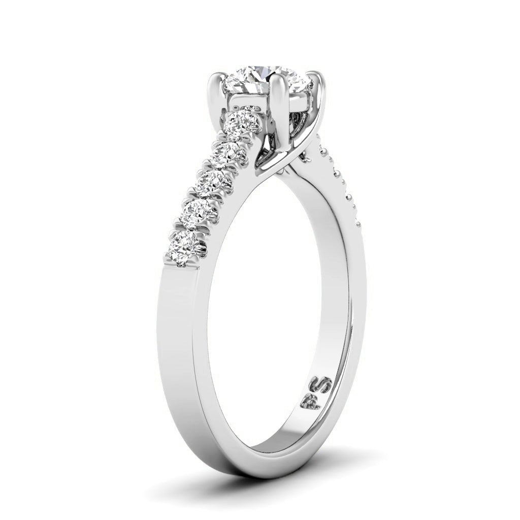 0.75 - 6.25 CT Round Cut Diamonds - Engagement Ring - Primestyle.com