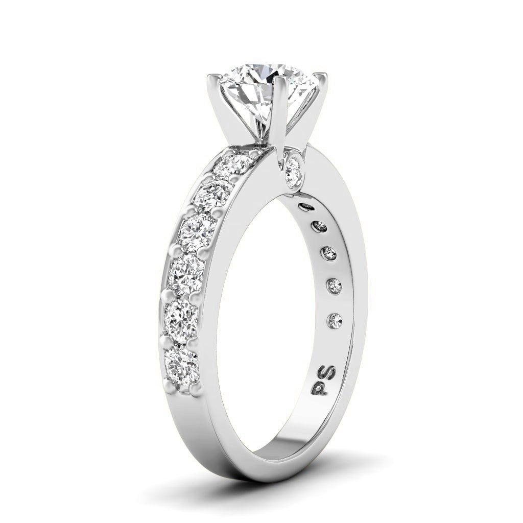 1.15 - 2.30 CT Round Cut Natural Diamonds - Engagement Ring - Primestyle.com