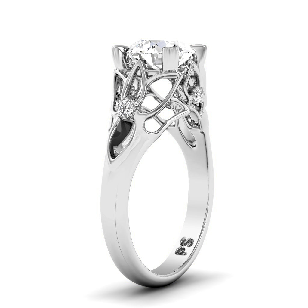 0.57-6.07 CT Round Cut Lab Grown Diamonds - Engagement Ring